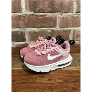 Toddler Nike Air Max Interlock Lite Sneakers in Pink Foam & White Size 6C